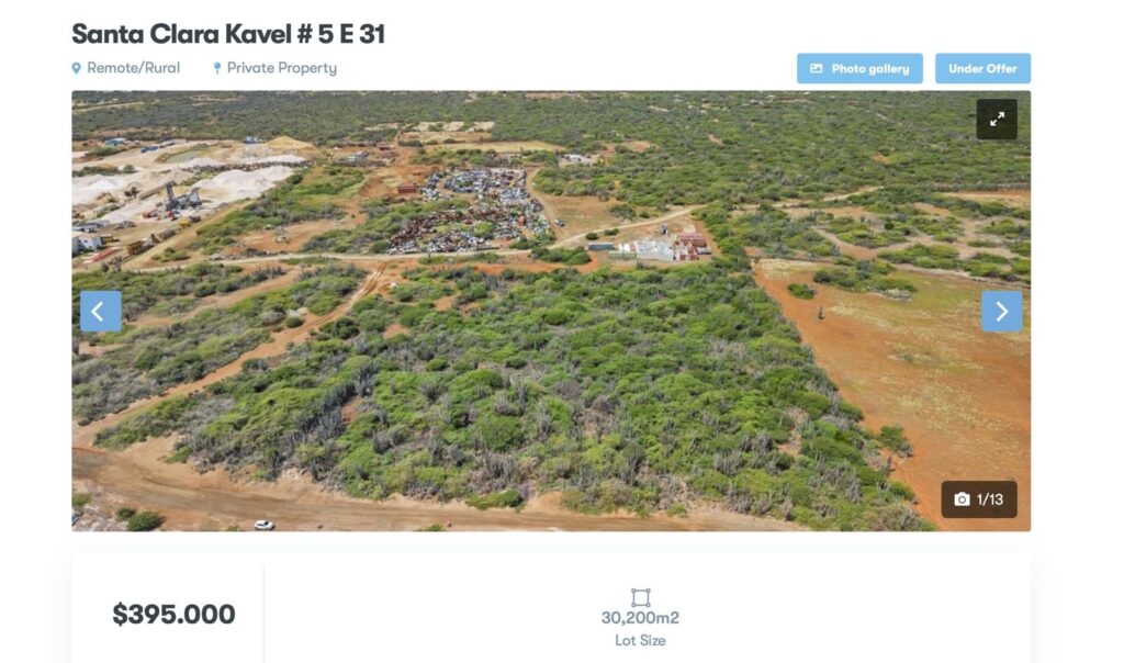 DIPUTADO ABRAHAM INVOLUKRÁ DEN DIL DI TERENO KU SU PROPIO FAMIA – BENTA RIBA BALOR DI MERKADO