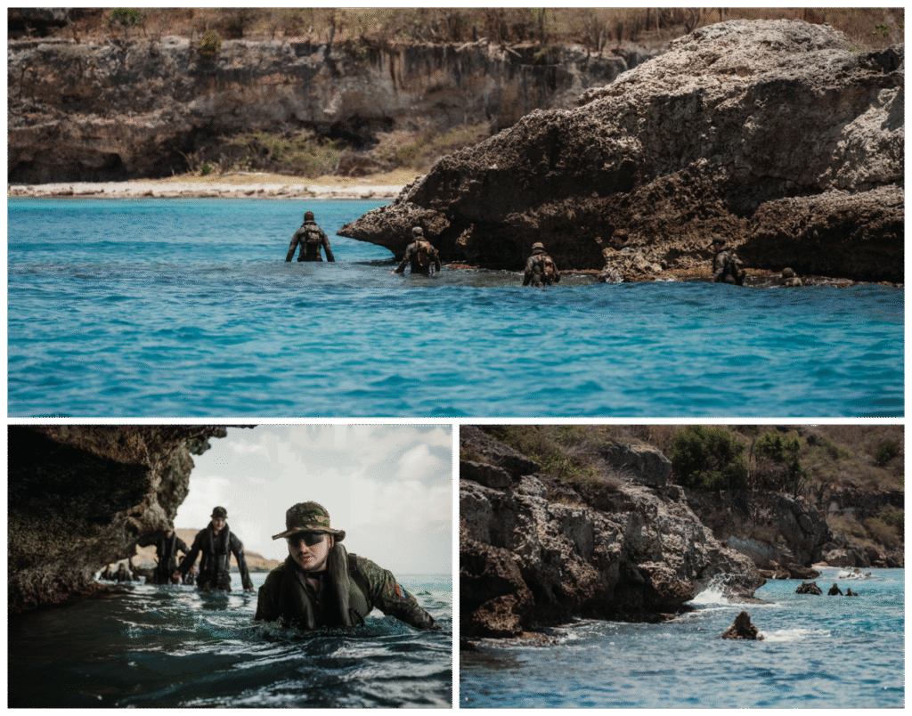 KÒRSOU: SÒLDÁNAN DI EHÉRSITO REAL DI HULANDA TA TREIN NA KÒRSOU PA E EHERSISIO CARIBBEAN POACHER