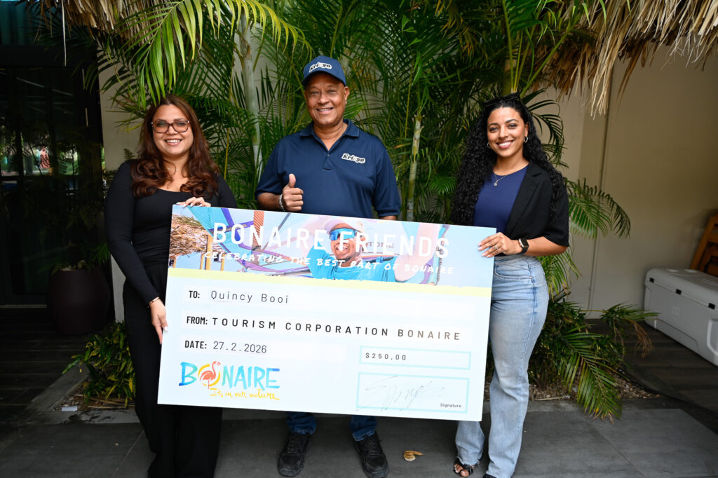 TOURISM CORPORATION BONAIRE TA ANUNSIÁ E PROMÉ ‘BONAIRE FRIENDS’ DI 2026