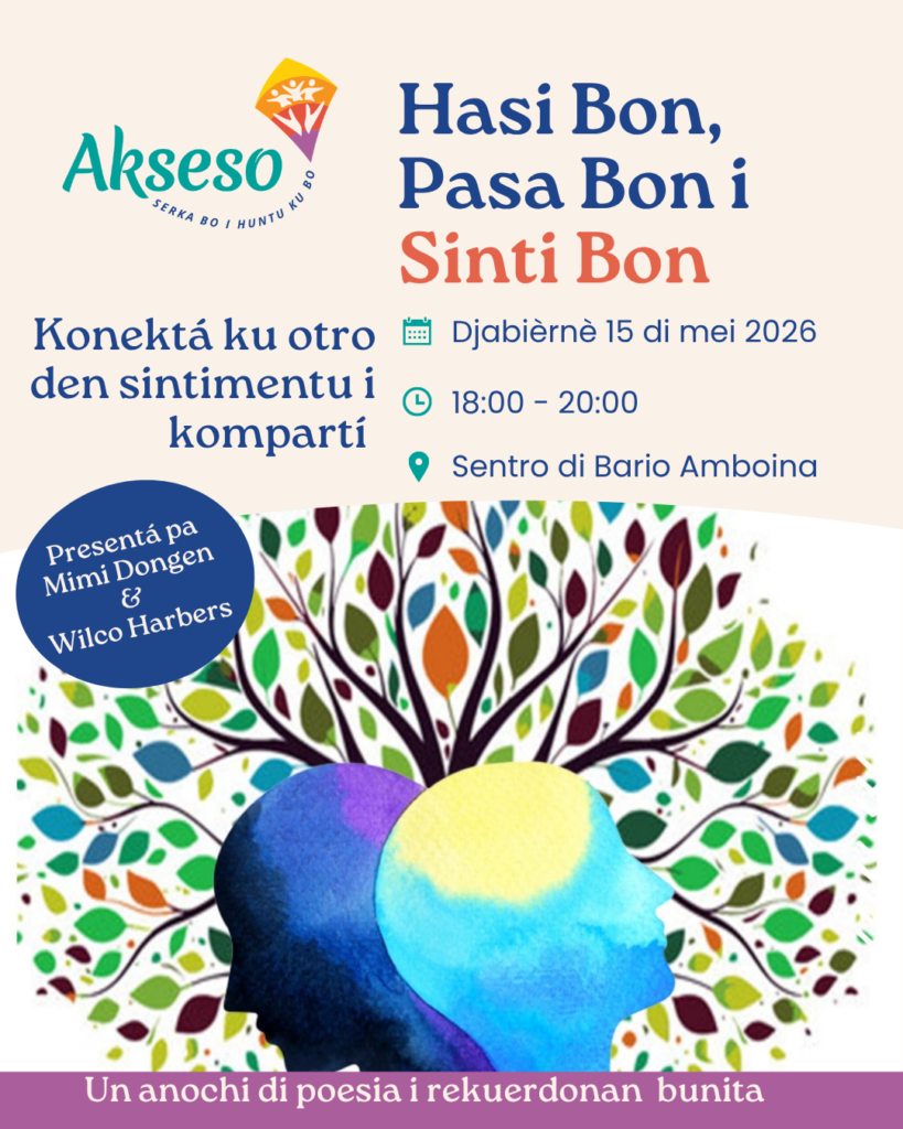 SENTRO AKSESO TA ORGANISÁ UN ATARDI SPECIAL DI REFLEKSHON RIBA “ROUW EN VERLIES” PA BONDOET.