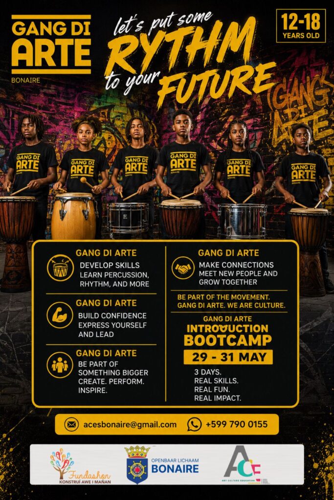 GRUPO NOBO DI PERKUSHON PA HÓBENNAN TA INISIÁ KU `BOOTCAMP`