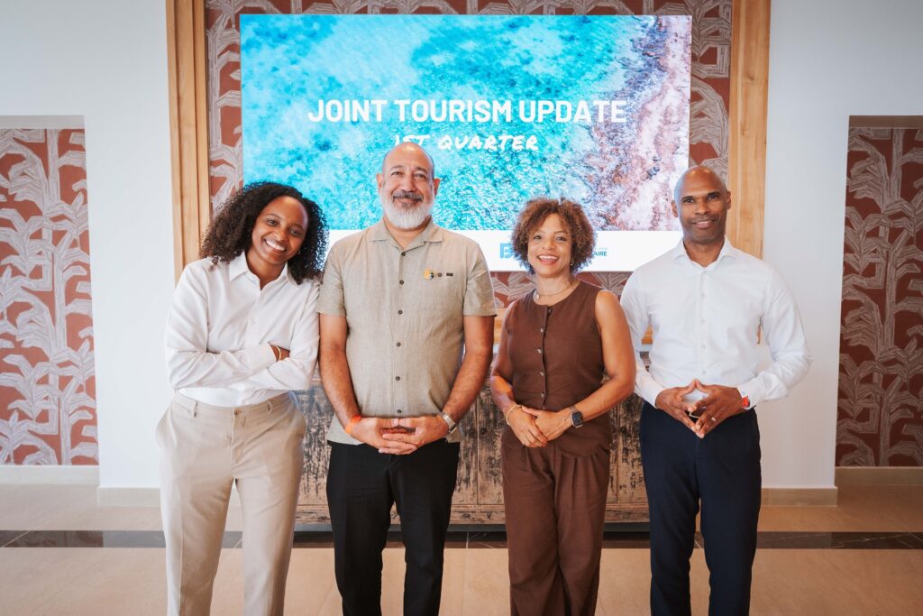 TOURISM CORPORATION BONAIRE I SU PARTNERNAN TA PRESENTÁ AKTUALISASHON TURÍSTIKO DI E PROMÉ KUARTAL I E PRONÓSTIKO PA AÑA 2026 NA MAS KU 100 STAKEHOLDER