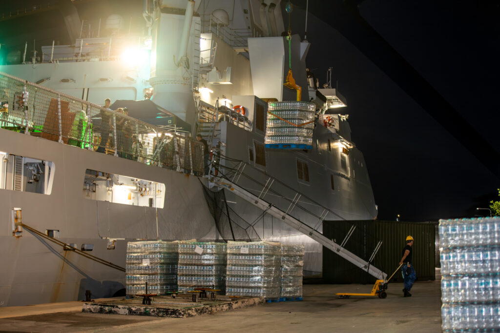 KORSOU: ZR. MS.  GRONINGEN TA BAI VENEZUELA AFEKTÁ PA KALAMIDAT PA YUDANSA DI EMERGENSIA