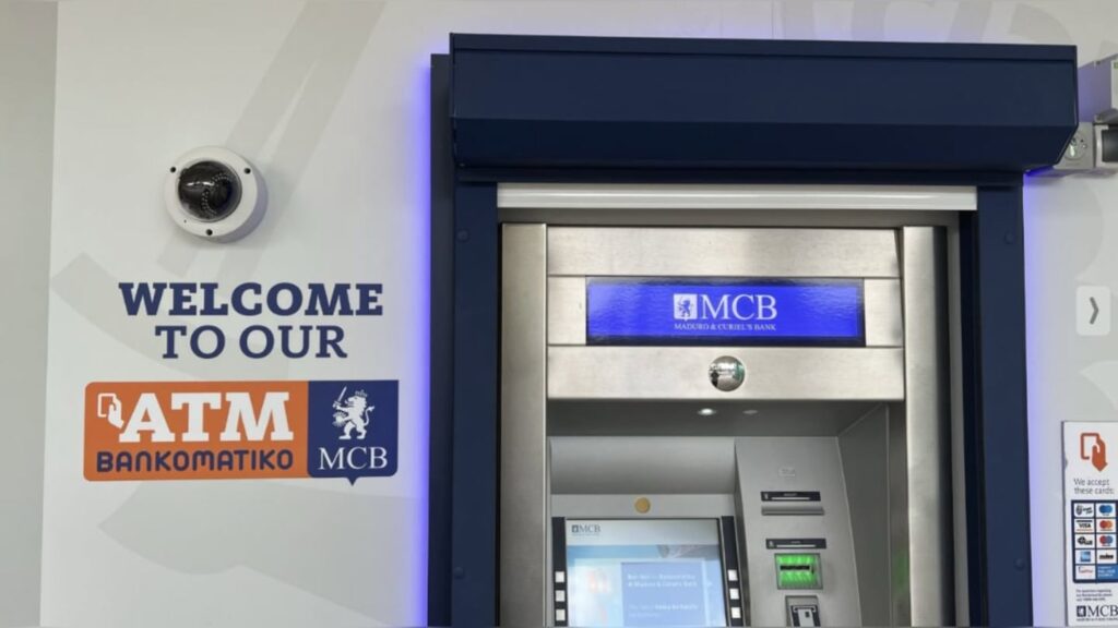 MCB BONAIRE TA PIDI KOPERASHON DI KOMUNIDAT PA MANTENÉ ATM-NAN DEN BON ESTADO