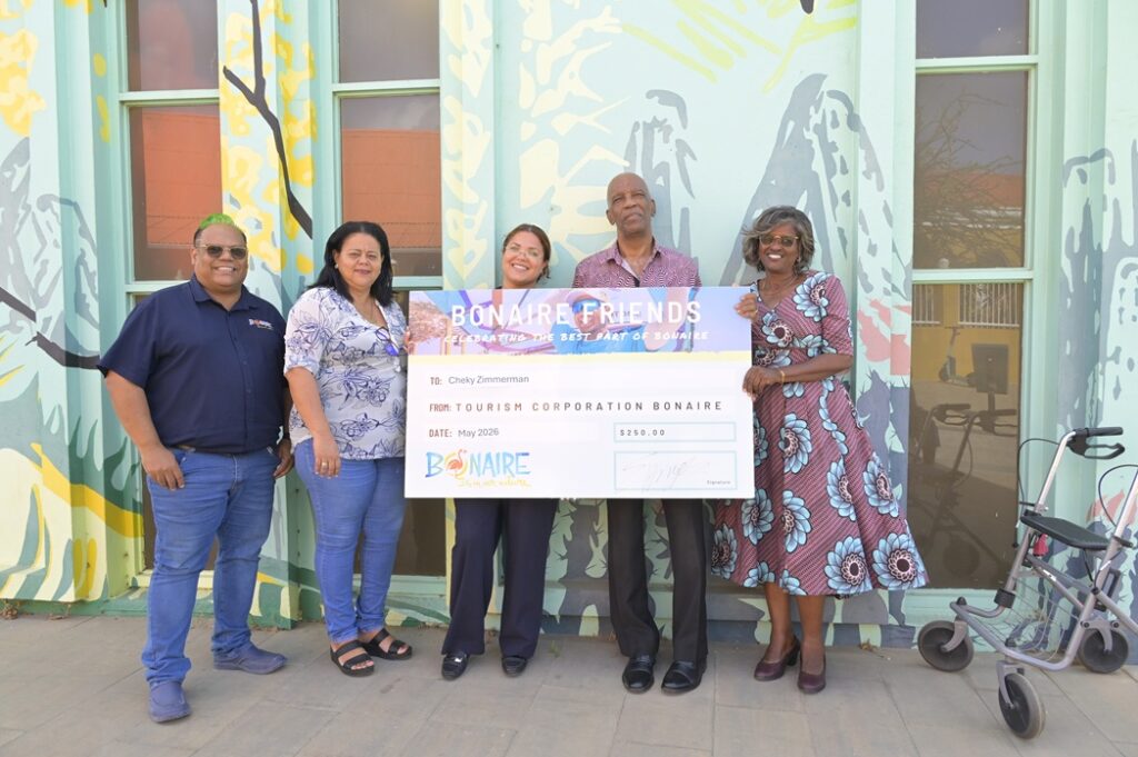TOURISM CORPORATION BONAIRE TA DUNA HONOR NA BONAIRE FRIENDS DI MEI I YÜNI 2026