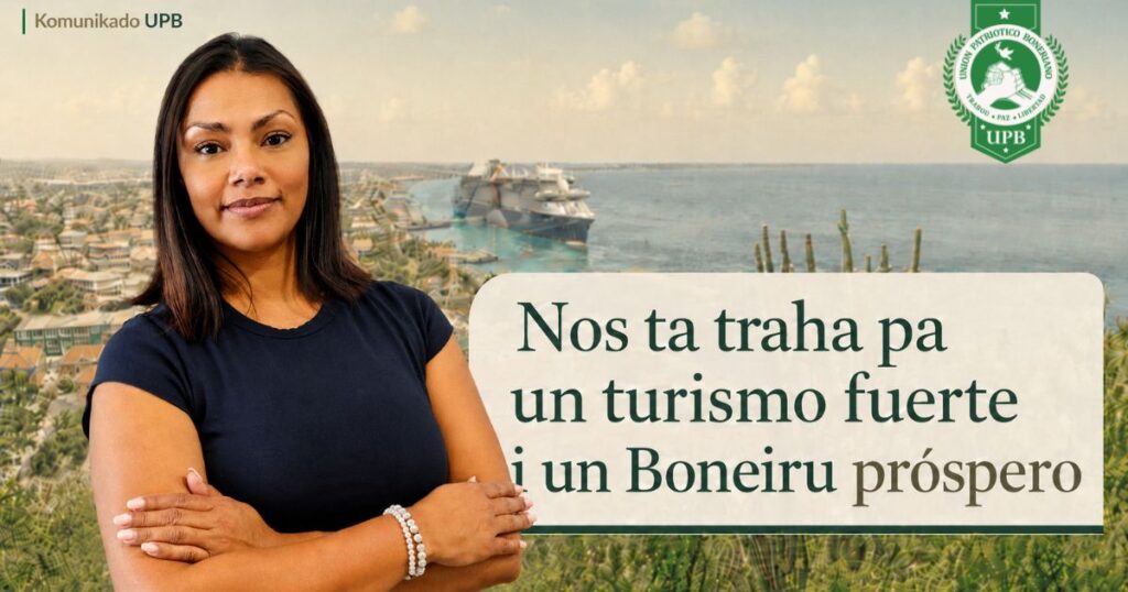 POSIBEL BAHADA FUERTE DEN TURISMO NA BONEIRU: MESTER AKTUA KU URGENSIA!