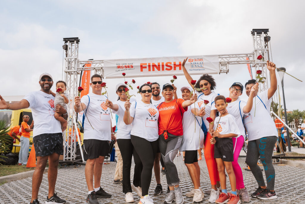 RIDE FOR THE ROSES BONAIRE 2026 TA UNÍ KOMUNIDAT DEN LUCHA KONTRA KANSER